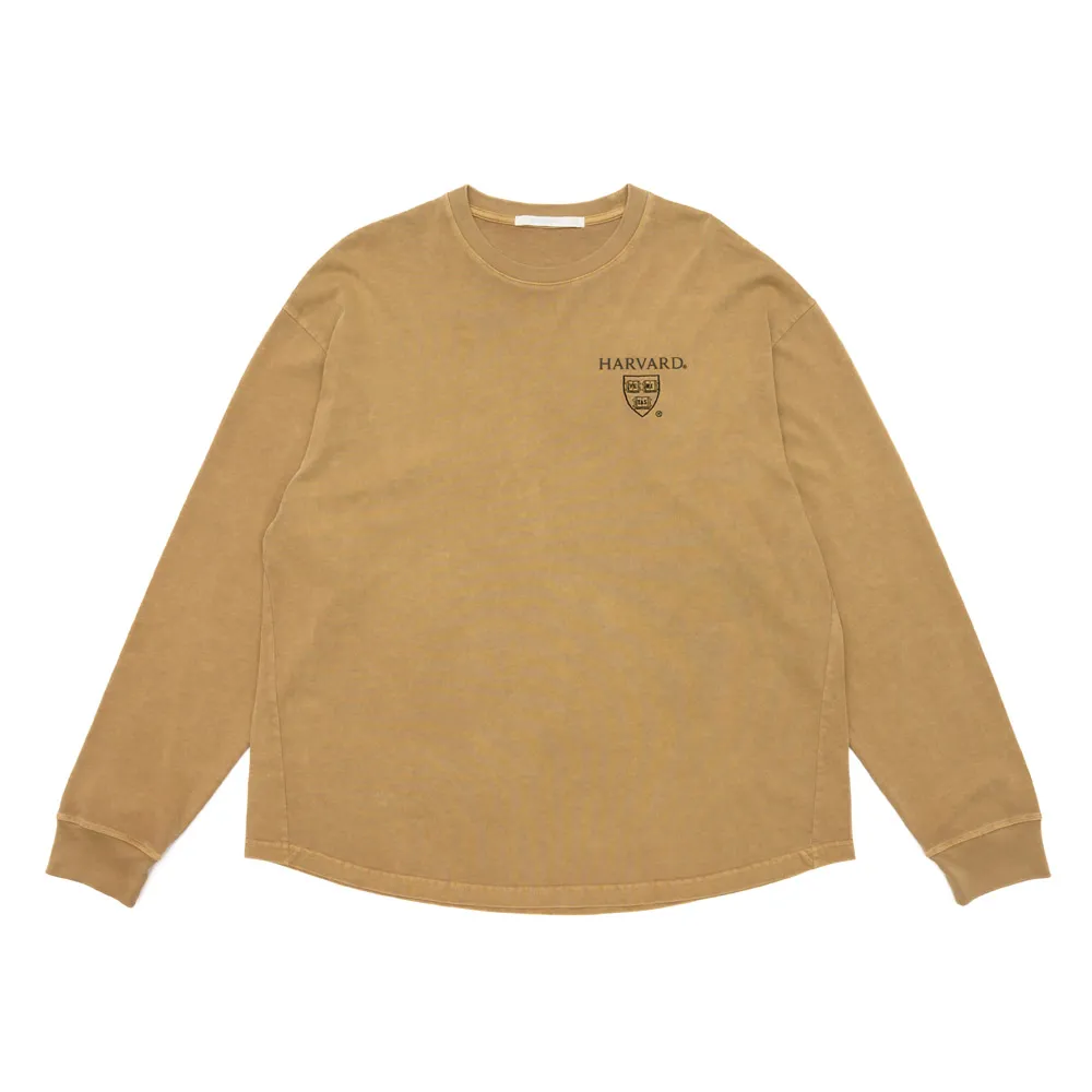 NCAA 長T 淺卡其 紐約LOGO 休閒 薄長T 中性 7355100431 歷史價格詳細信息