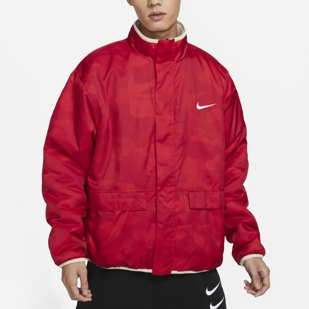 【NIKE】AS M NK WINTER JKT REV GCEL 男款 舖棉外套 雙面穿 羊羔絨 黑色 米白色-HV1737060 歷史價格詳細信息