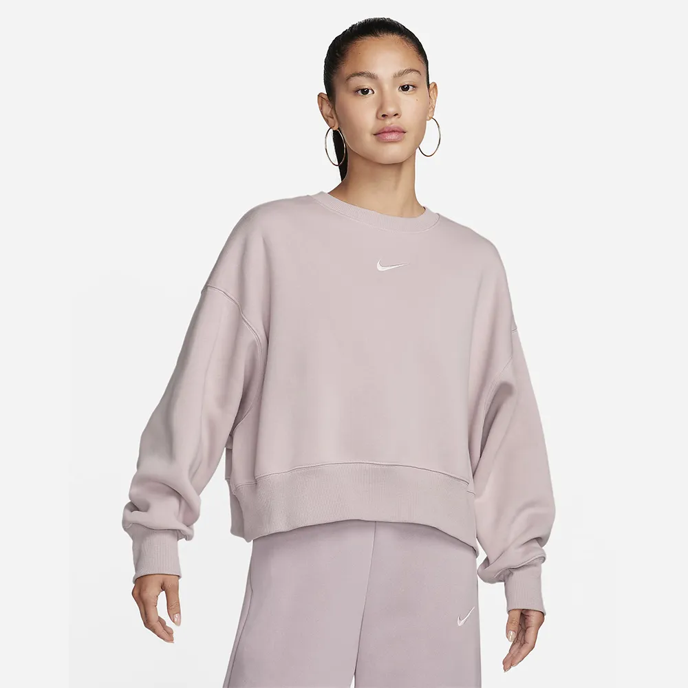 Nike W NSW PHNX FLC OOS PO Hood 女 紅 長袖 帽T 運動 上衣 DQ5859-832 歷史價格詳細信息