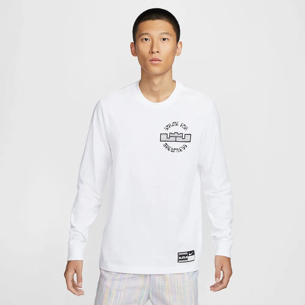 Nike AS LBJ M NK DRY LOGO SS TEE 男短袖上衣 DB6179011 黑 歷史價格詳細信息