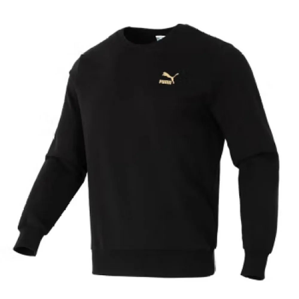 【PUMA】流行系列Golden Sprint長褲(M) 長褲 男 黑色-62582301 歷史價格詳細信息