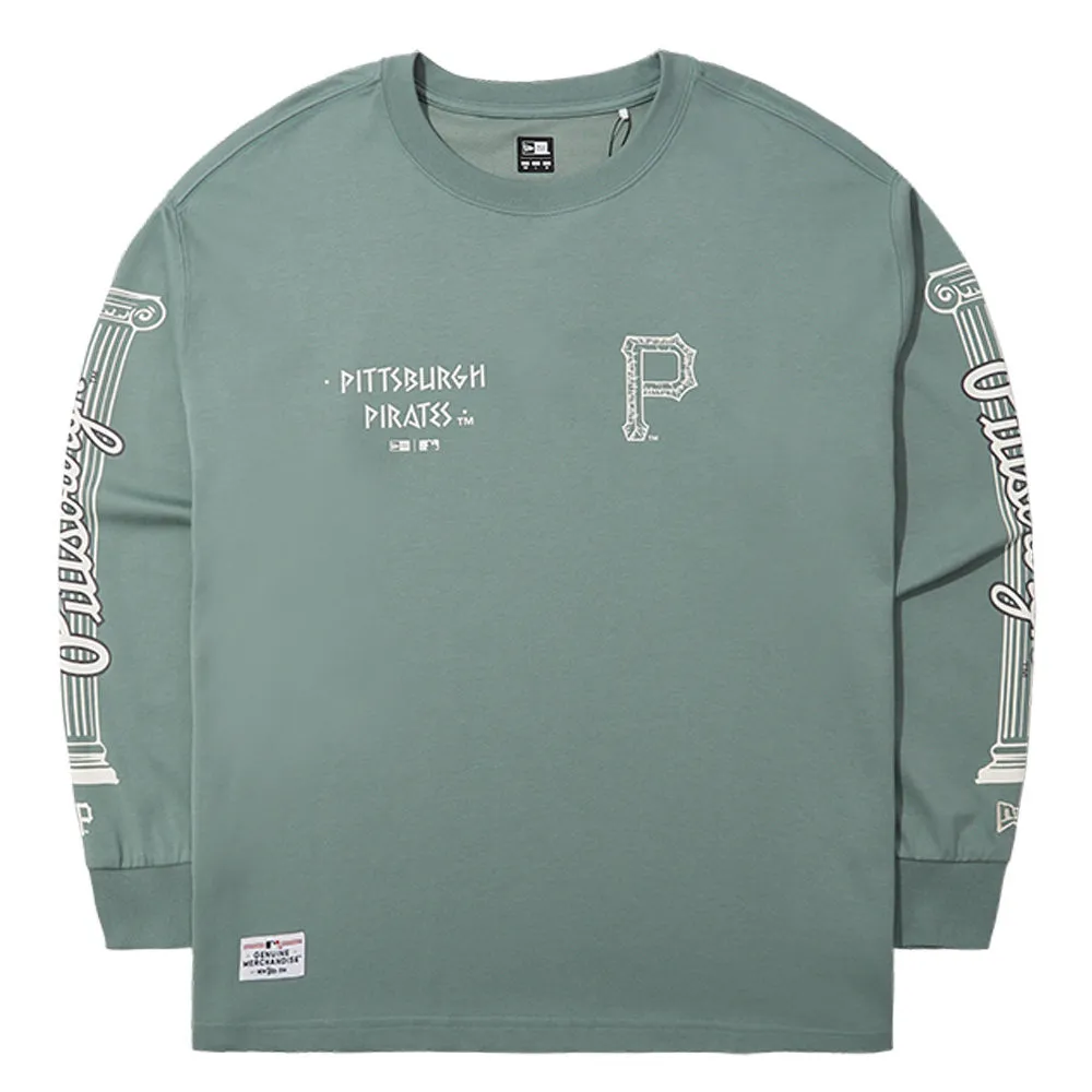 【NEW ERA】NEW ERA 男女 長袖上衣 長袖Tee ESSENTIAL 洛杉磯道奇 灰(NE13527293) 歷史價格詳細信息