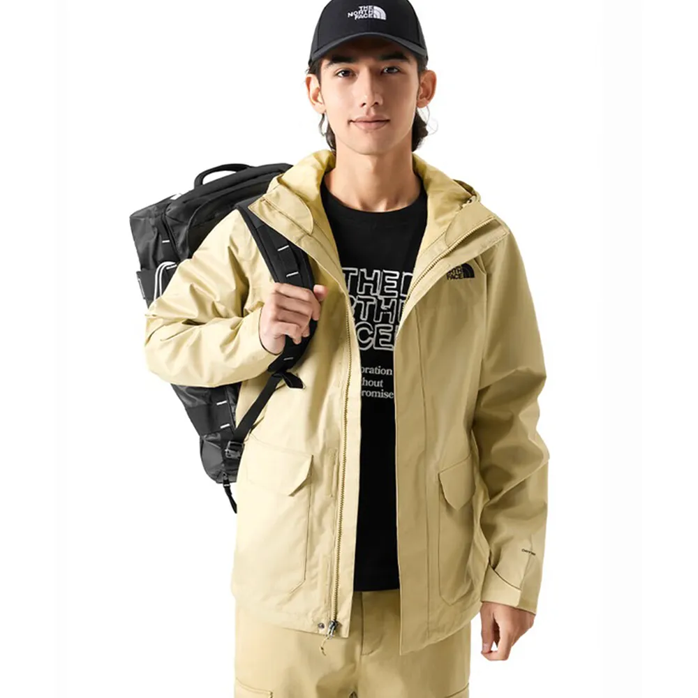 【The North Face】男 防水透氣可調節連帽衝鋒外套-NF0A88FRJK3 歷史價格詳細信息