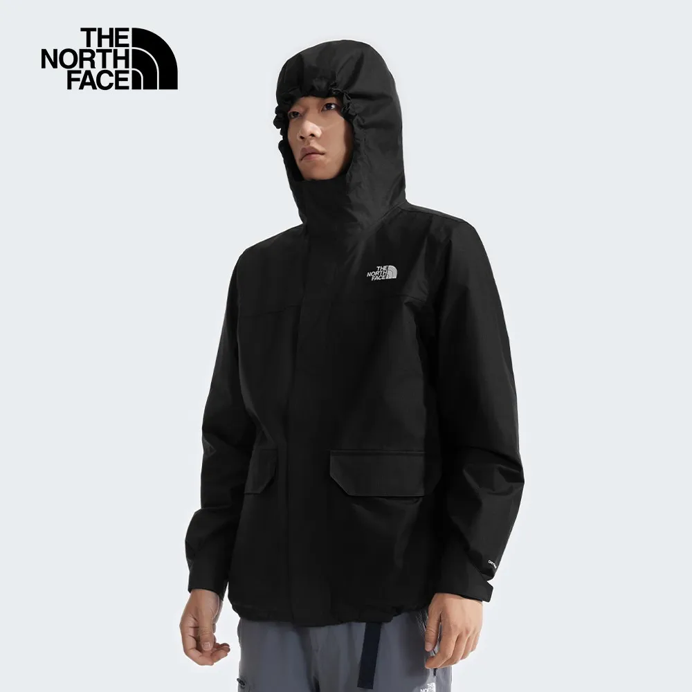 【The North Face】男 防水透氣可調節連帽衝鋒外套-NF0A88FRJK3 歷史價格詳細信息