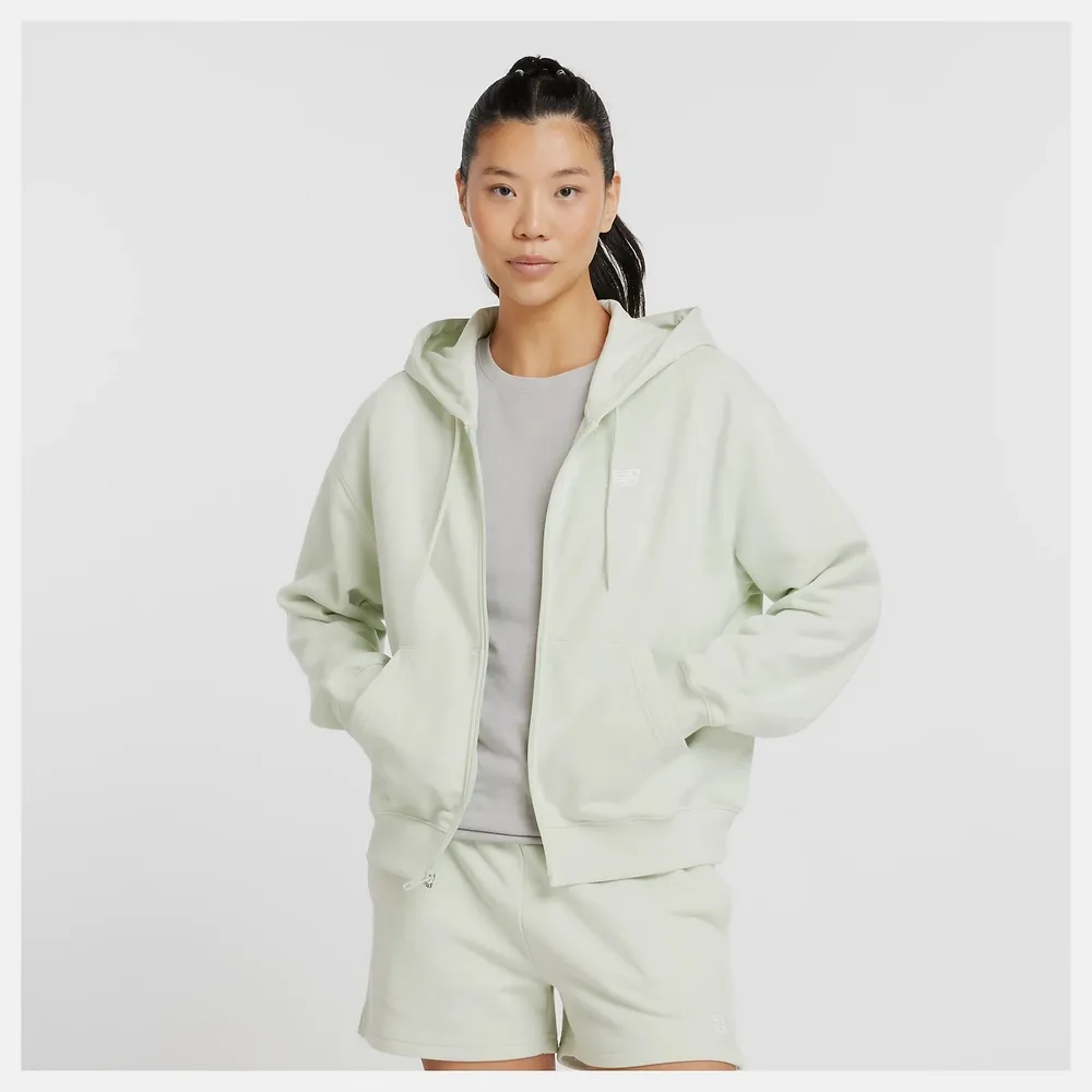 [New Balance]連帽休閒外套_女性_黑色_WJ31101BK 歷史價格詳細信息