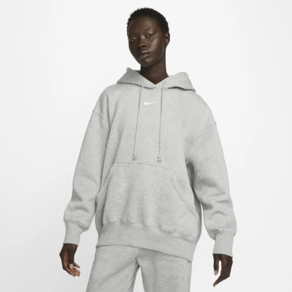 Nike As W Nsw Phnx Flc Os Po Hoodie 女 黑 口袋 帽T 長袖 DQ5861-010 歷史價格詳細信息