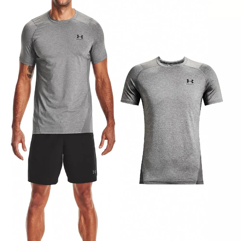【UNDER ARMOUR】UA Armour HG短T-Shirt 女 短袖上衣 灰紫色(1328964-767) 歷史價格詳細信息