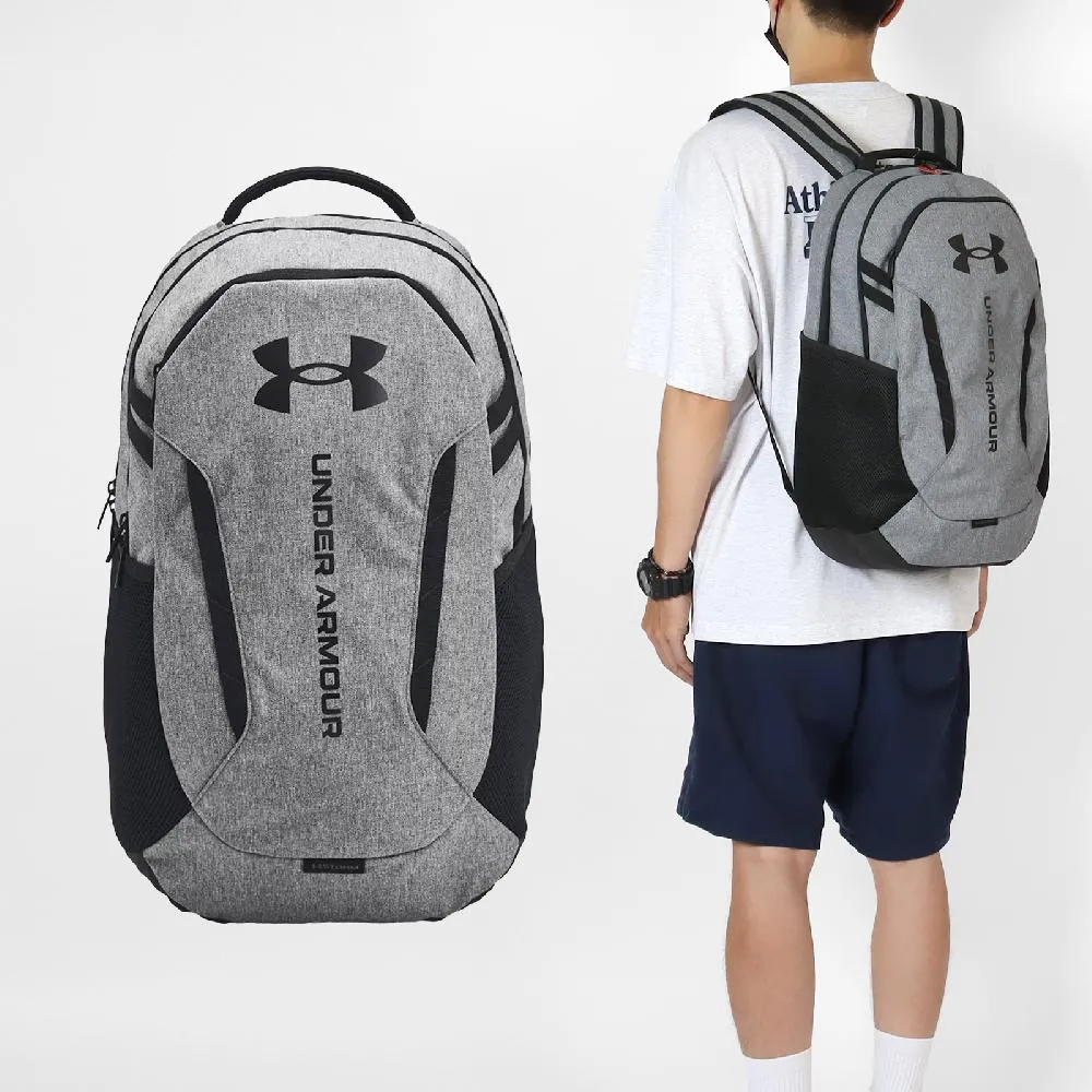 Under Armour 安德瑪 後背包 Hustle 5 Backpack 藍 紅 防潑水 15吋 筆電包 運動包 UA 1361176409 歷史價格詳細信息