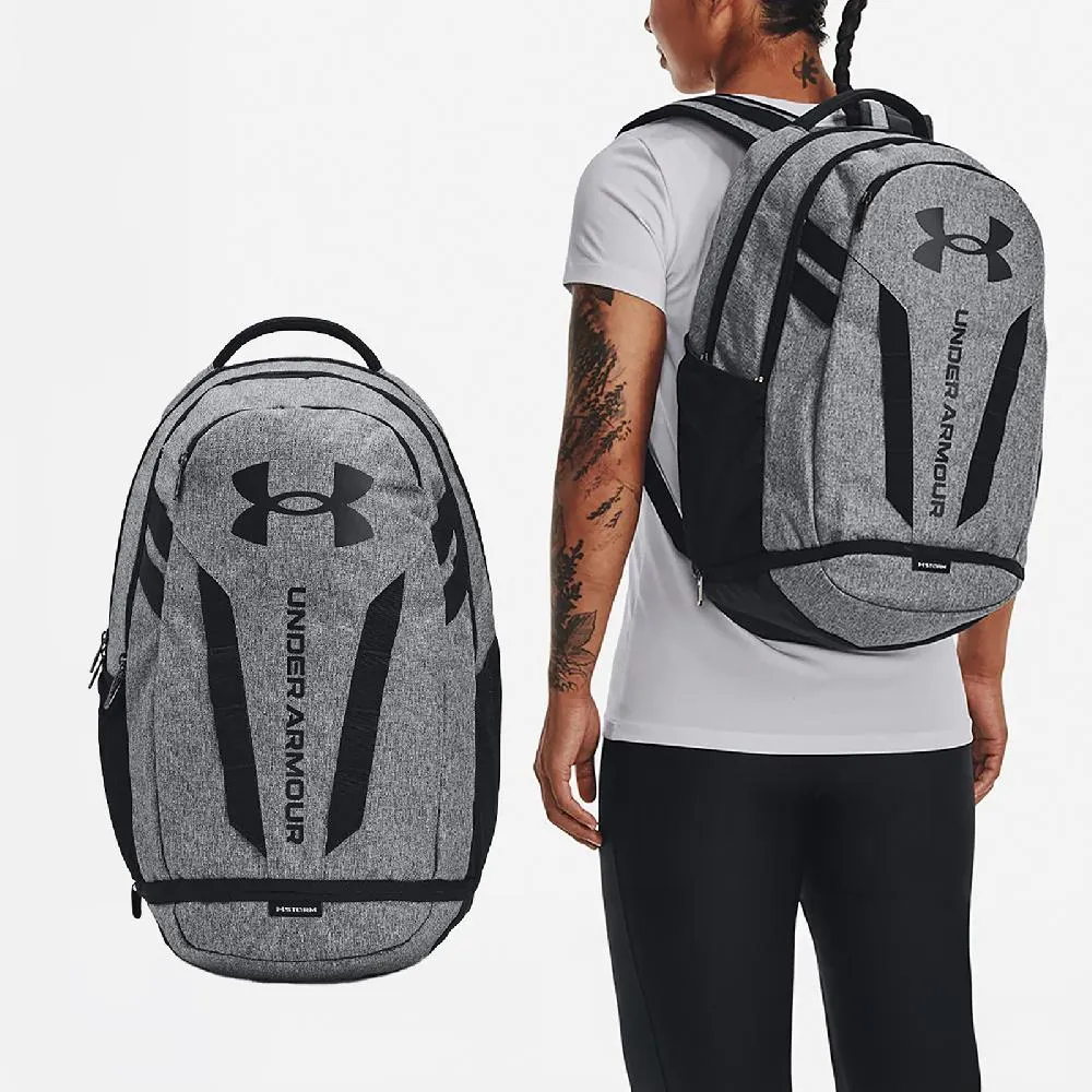 Under Armour 安德瑪 後背包 Hustle 5 Backpack 藍 紅 防潑水 15吋 筆電包 運動包 UA 1361176409 歷史價格詳細信息