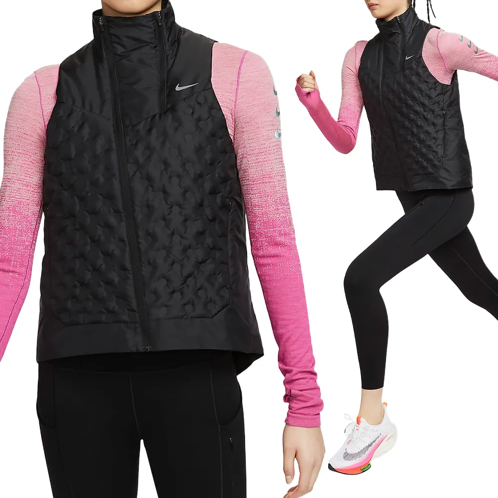 【NIKE】AS W NK TFADV RPL AEROLOFTVEST 女 羽絨背心 防潑水 黑色-FB7607010 歷史價格詳細信息