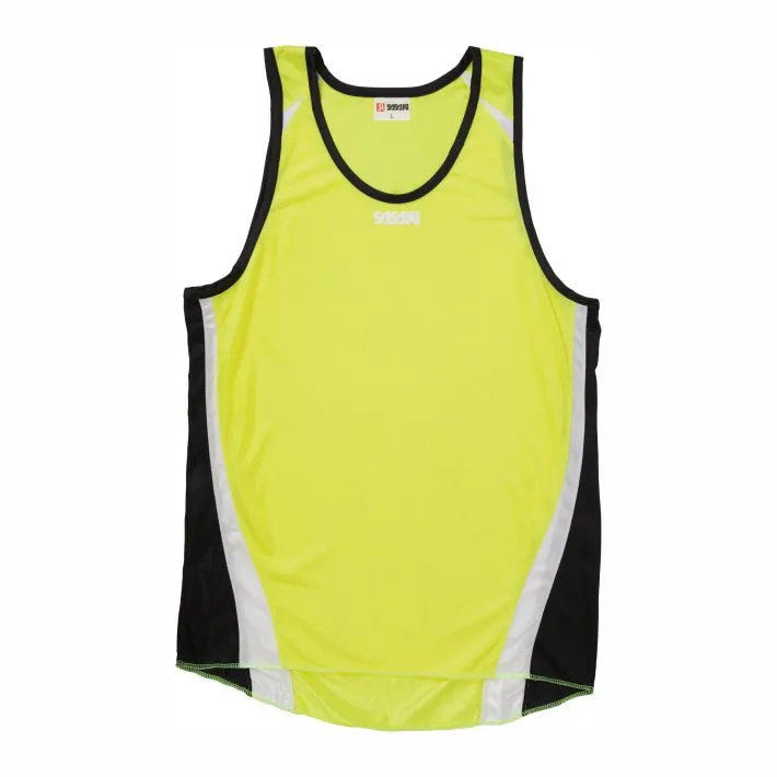 《Sasaki》排汗速乾專業田徑背心(正式徑賽專用)(黑/豔綠)/882039 歷史價格詳細信息