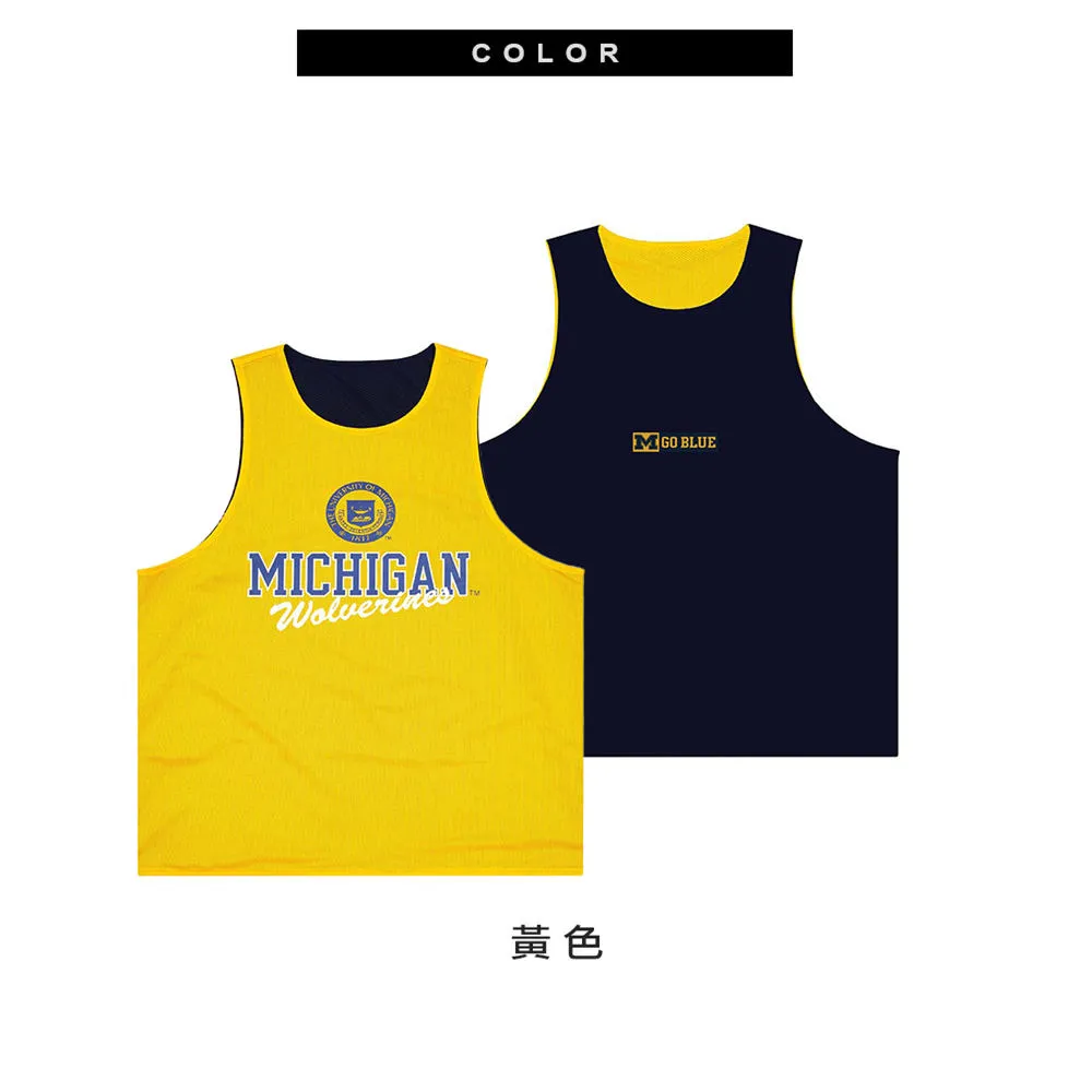 NCAA 雙面穿 籃球衣 72251486 密西根 Michigan 杜克 Duke 北卡 網狀 背心 球衣 籃球背心 歷史價格詳細信息