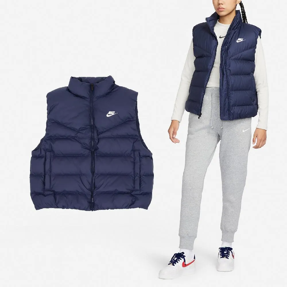 【NIKE 耐吉】羽絨背心 拒水 跑步 AS W NK TFADV RPL AEROLOFTVEST 女 黑(FB7607010) 歷史價格詳細信息