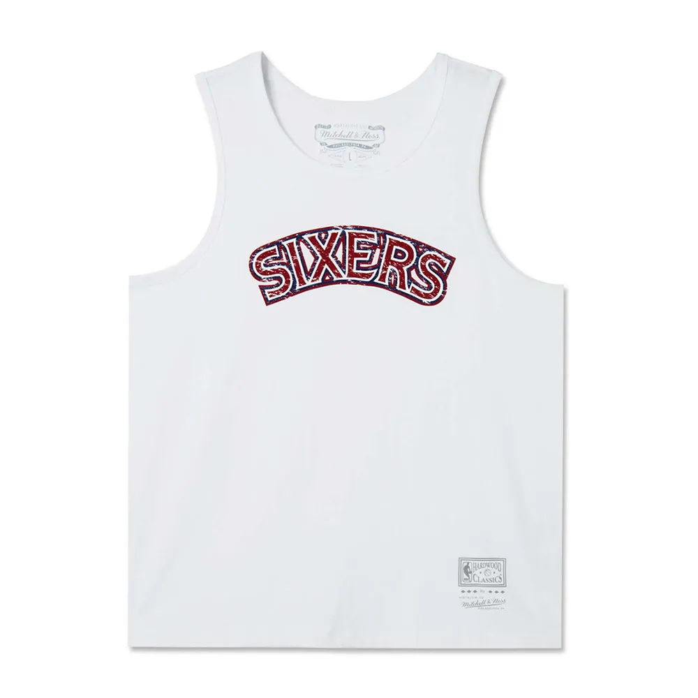 MITCHELL & NESS M&N 背心 TEAM NAME DAD TANK 76人 白 MNTK002P7W 歷史價格詳細信息