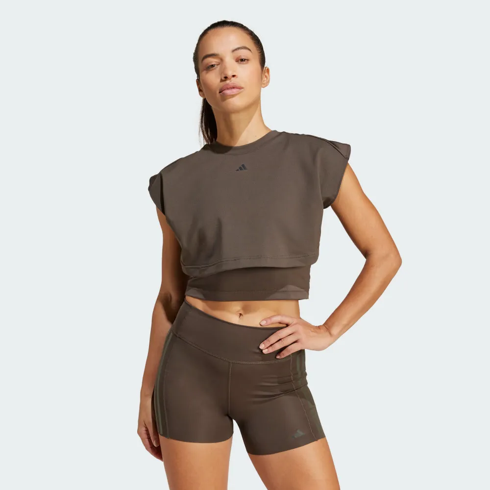 ADIDAS BOXY T-SHIRT 女短袖上衣 GN3160 黑 歷史價格詳細信息
