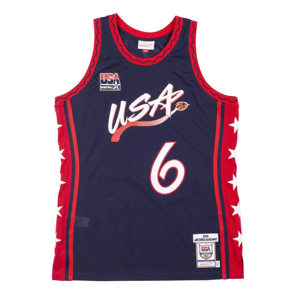 【Mitchell & Ness】 Authentic球員版復古球衣 96 Dream Team #5 Grant Hill 歷史價格詳細信息