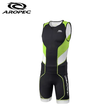 AROPEC Tri-Slick男款 無袖短褲 連身三鐵競速衣(黑/檸檬黃) 歷史價格詳細信息