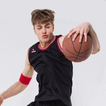 《Sasaki》長效性吸排圓領籃球背心(寬肩版)(紅/黑)/884065 歷史價格詳細信息