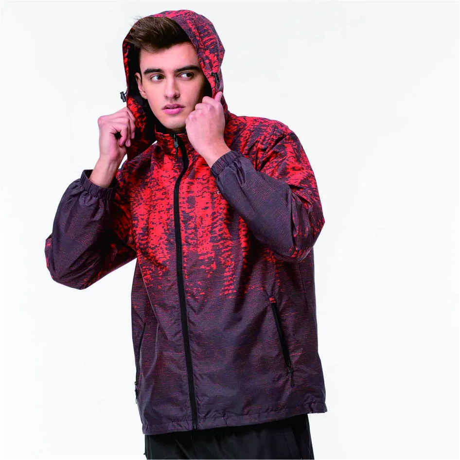 SASAKI 反光防潑水功能平織運動夾克 雙面穿 灰/果綠 尺寸:M-2L 816170 歷史價格詳細信息