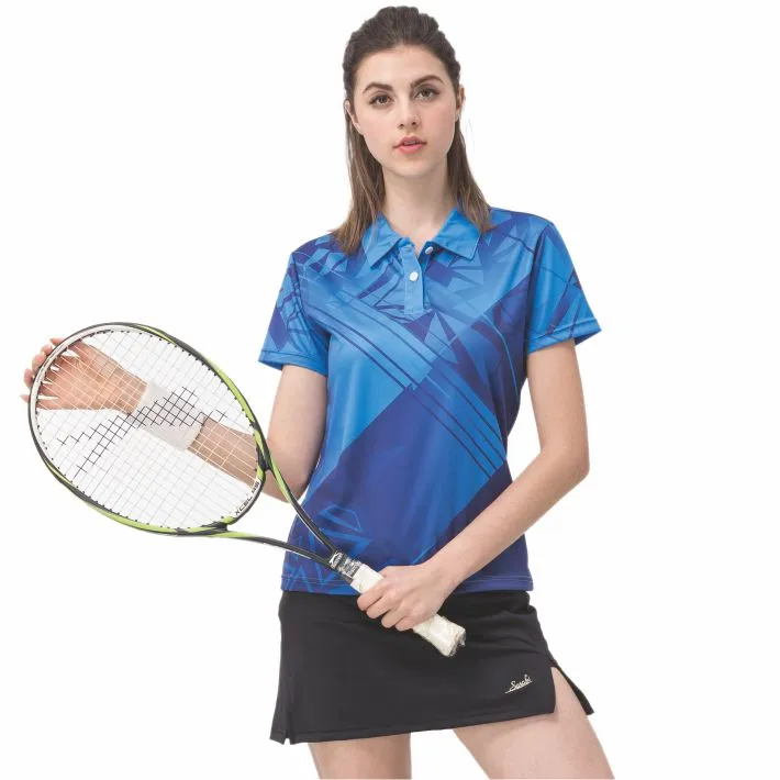 振興5折優惠《Sasaki》(女款)長效性吸濕排汗功能POLO短衫/649015 歷史價格詳細信息