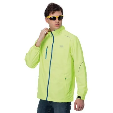 SASAKI 反光防潑水功能平織運動夾克 雙面穿 灰/果綠 尺寸:M-2L 816170 歷史價格詳細信息