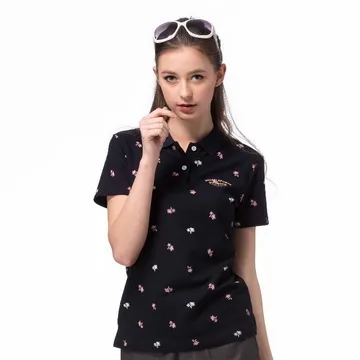 《SASAKI》(女款)抗紫外線吸排功能精梳棉質POLO長衫/845123 歷史價格詳細信息