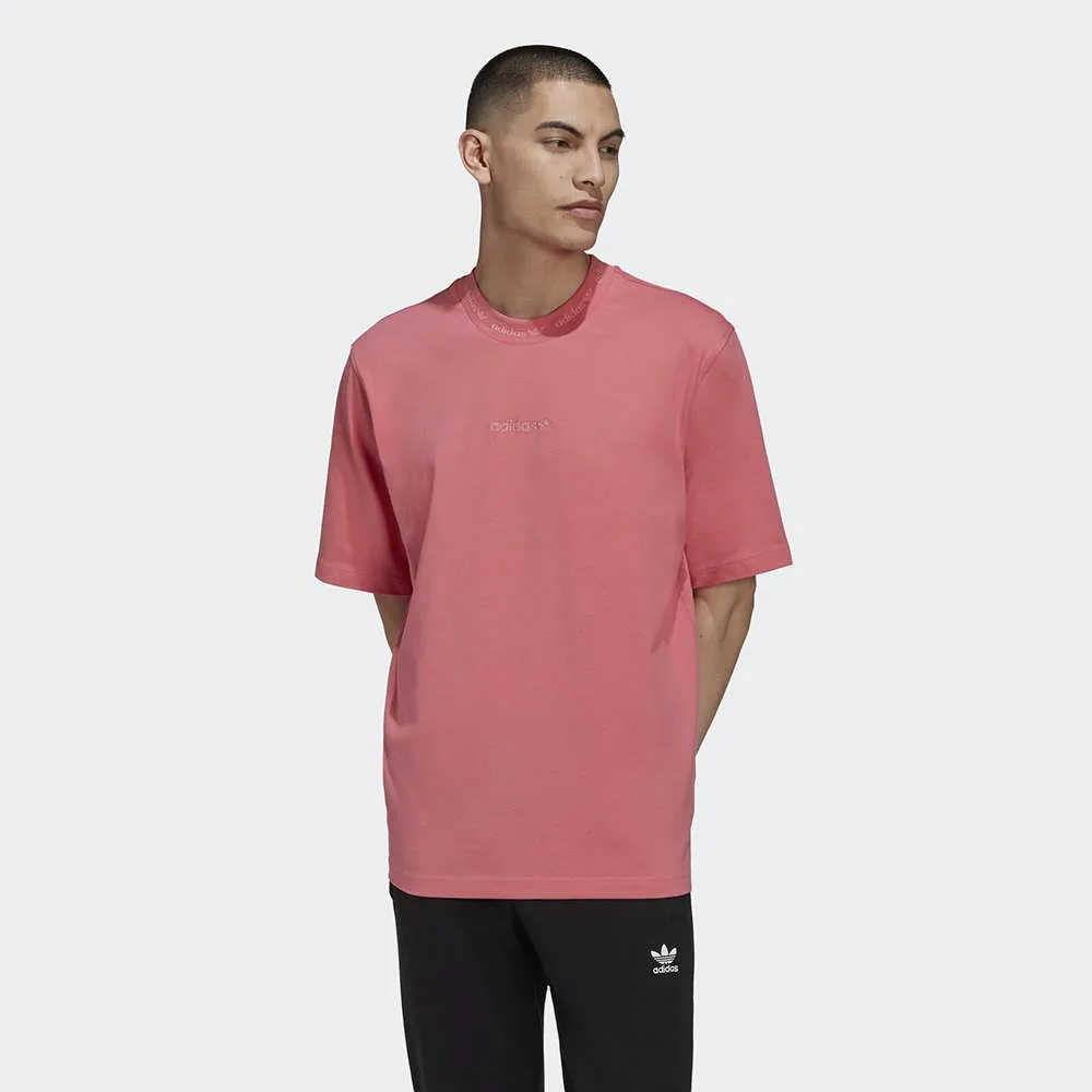 ADIDAS RIB DETAIL TEE 男短袖上衣 HB8044 黑 歷史價格詳細信息