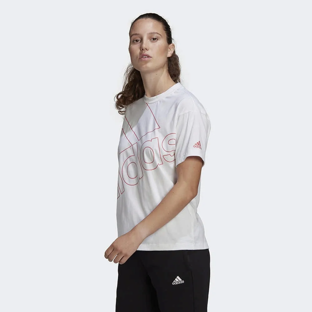 ADIDAS W FAV Q2 CRO T 女短袖上衣 GM5577 白 歷史價格詳細信息