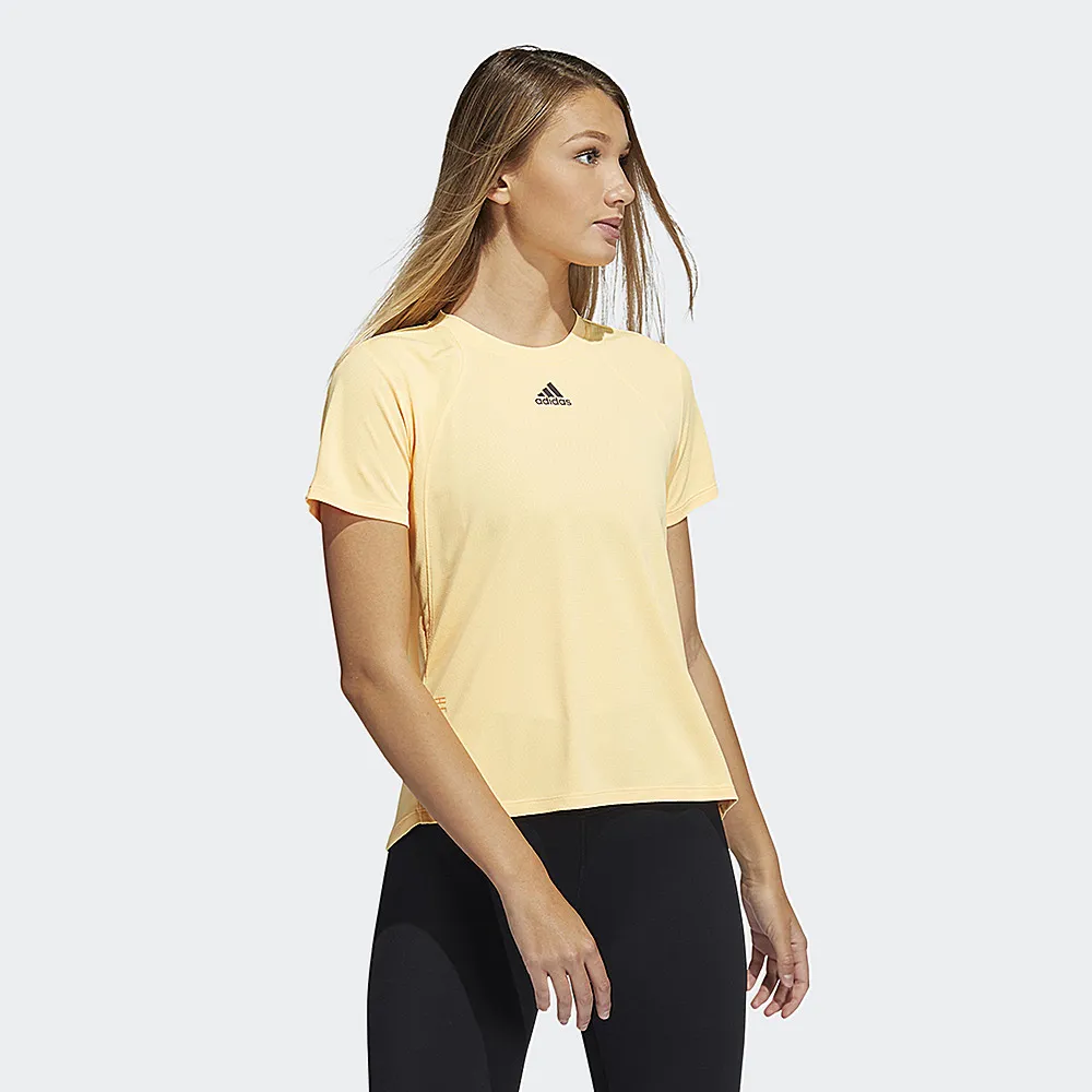 【ADIDAS】 HeatRDY Focus T 女 短袖上衣-H20743 歷史價格詳細信息