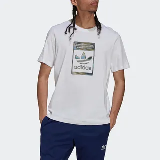 ADIDAS 男 短袖T恤 INFILL TRFL TEE 休閒 穿搭 棉質 豹紋 三葉草 - H06730 歷史價格詳細信息