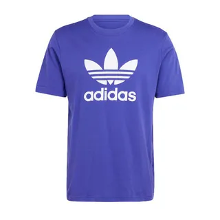 adidas_上衣 男款 短袖上衣 運動 三葉草 國際碼 TREFOIL T-SHIRT  黑 H06642 歷史價格詳細信息