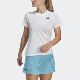 Adidas Club Tee [HS1449] 女 短袖上衣 網球 運動 休閒 吸濕 排汗 透氣 舒適 白 歷史價格詳細信息