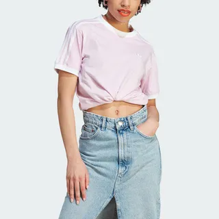ADIDAS 女 3 STRIPES TEE 圓領T(短)- HL6689 歷史價格詳細信息