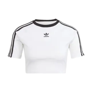 Adidas Baby Tee GRX IX3544 女 短版 短袖 上衣 經典 三葉草 休閒 棉質 修身 藍 歷史價格詳細信息