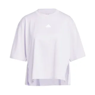 Adidas Dance Tee IS0877 女 短袖 上衣 運動 休閒 舞蹈 兩側開衩 寬鬆 舒適 淺紫 價格比較,價格查詢,歷史價格詳細信息