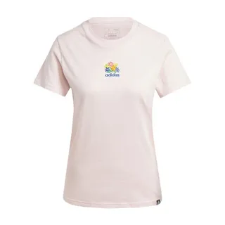 ADIDAS 運動短袖 棉質上衣 W BLUV Q3 CRO T 女 IA3161 白 現貨 歷史價格詳細信息