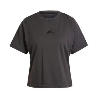 Adidas W Z.N.E. Tee IS3930 女 短袖 上衣 T恤 運動 休閒 簡約 百搭 舒適 穿搭 黑 歷史價格詳細信息