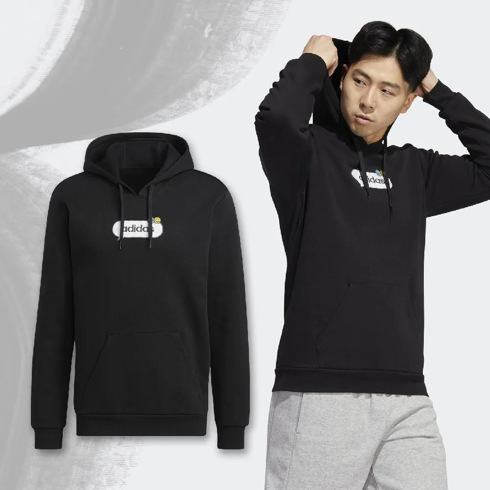 ADIDAS 帽T 連帽上衣 GRAPHIC HOODIE 女 HM4896 黑色 歷史價格詳細信息