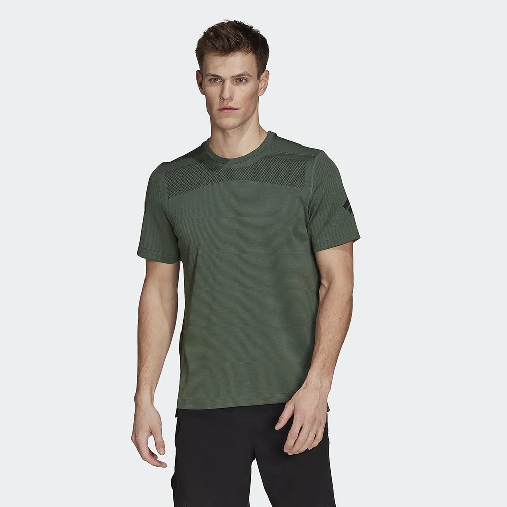 【ADIDAS】WO FR T 短袖上衣 男 綠色-HL8756 歷史價格詳細信息