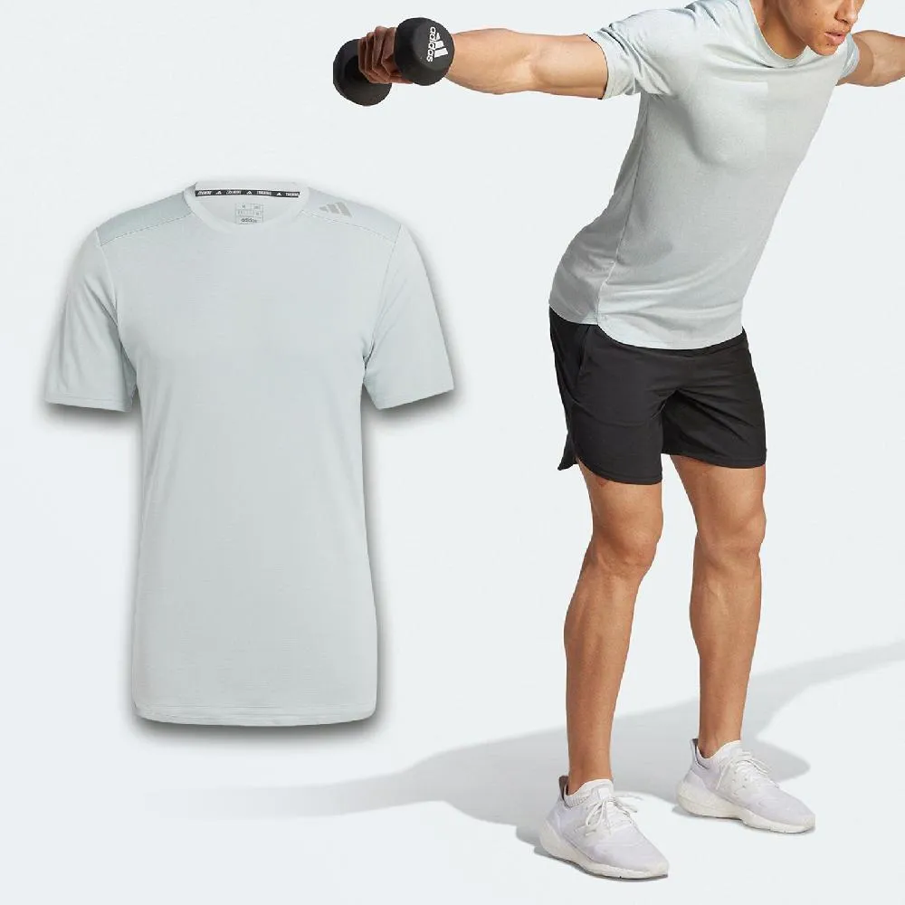 【adidas 愛迪達】上衣 男款 短袖上衣 運動 HIIT 3S MES TEE 黑 IL7128 歷史價格詳細信息