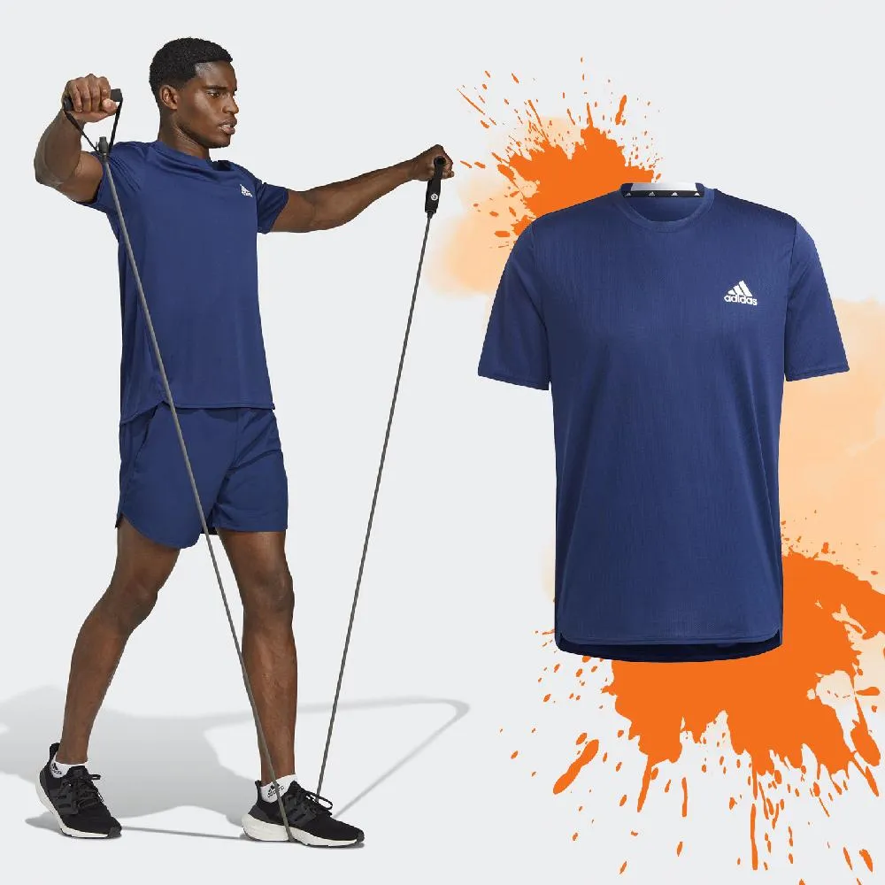 【adidas 愛迪達】上衣 男款 短袖上衣 運動 HIIT 3S MES TEE 黑 IL7128 歷史價格詳細信息