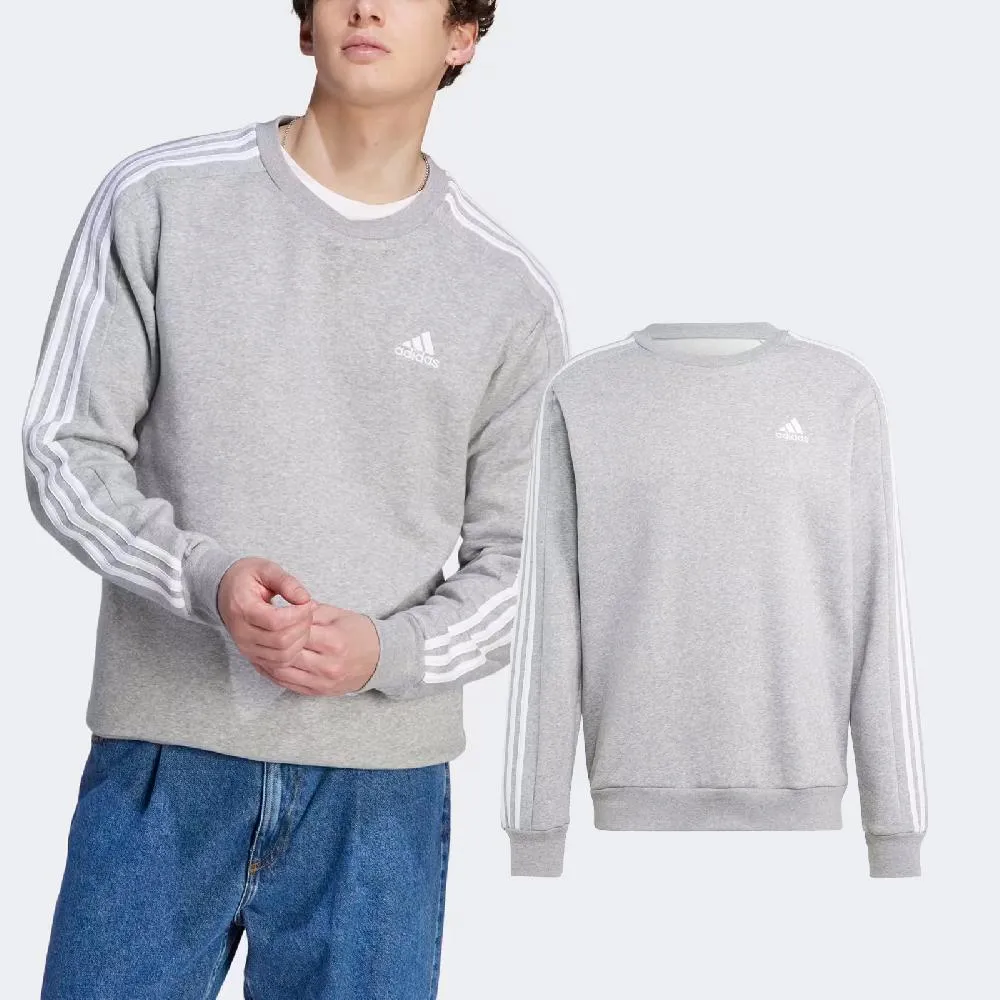 adidas 愛迪達 大學T Sports 男款 米白 奶茶色 白 法國棉 基本款 運動 長袖 衛衣 上衣 IQ1370 歷史價格詳細信息