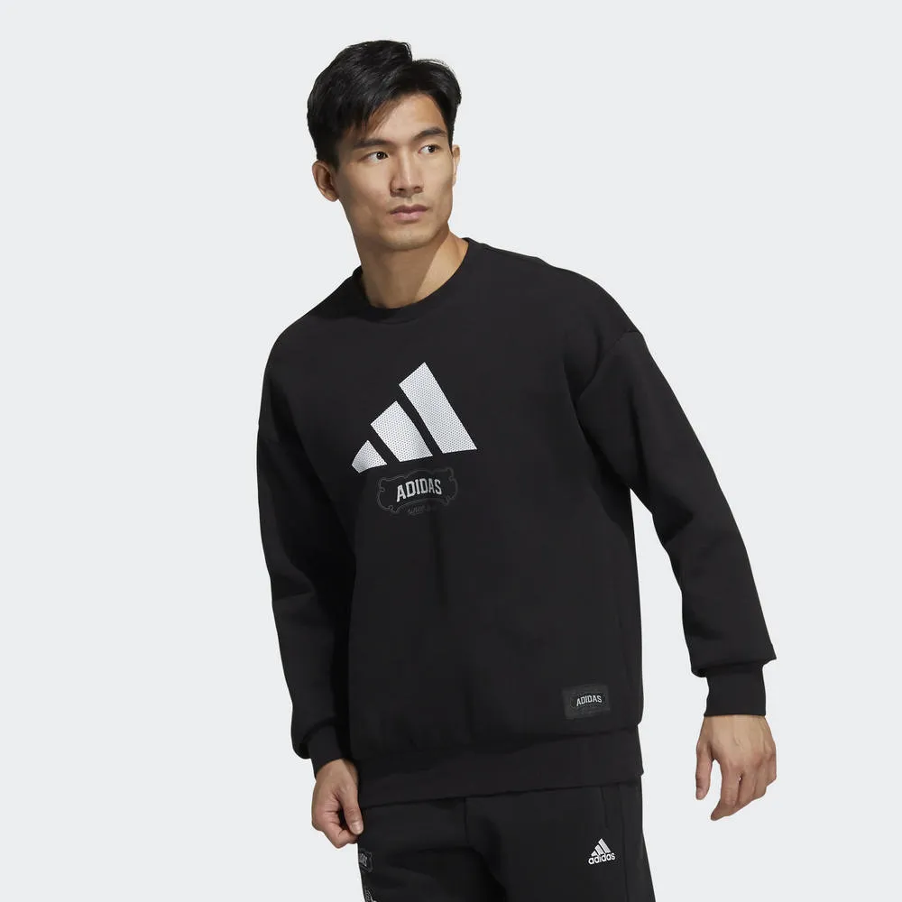adidas_男性_長袖上衣_黑_IQ1369_ST GF GFX CREW_運動休閒 歷史價格詳細信息