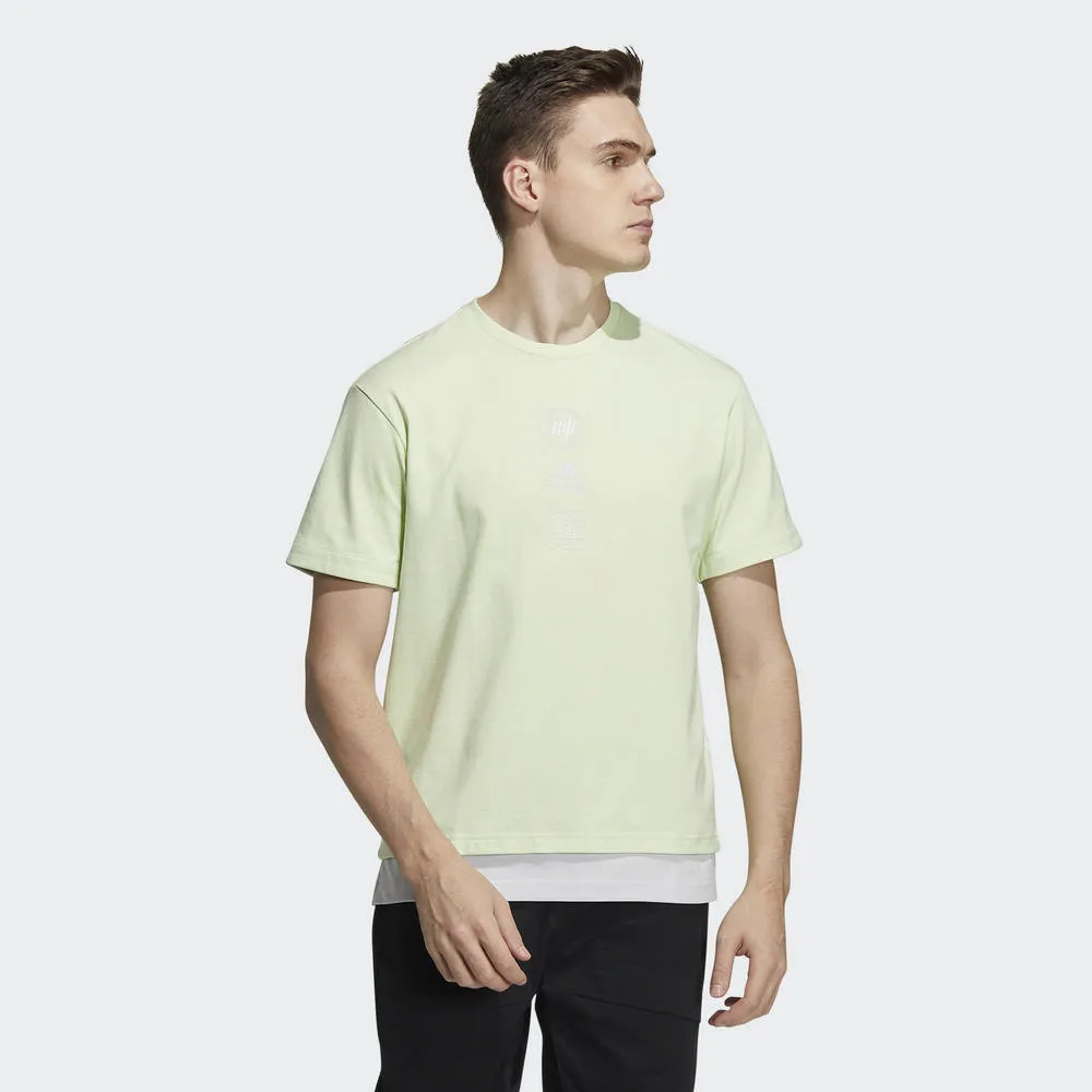 adidas_男性_短袖上衣_黃_IB9098_D4T HR HIIT TEE 歷史價格詳細信息
