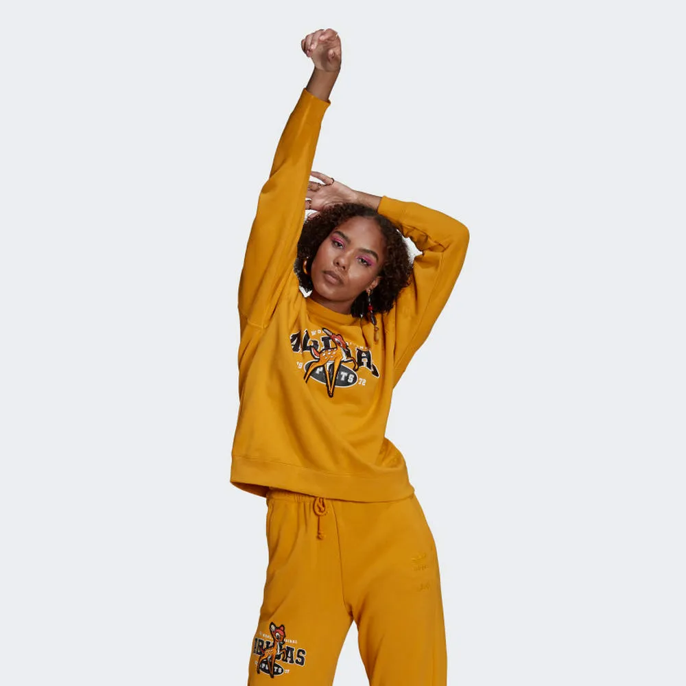 【ADIDAS】女 長袖上衣 黃-IP7088 歷史價格詳細信息