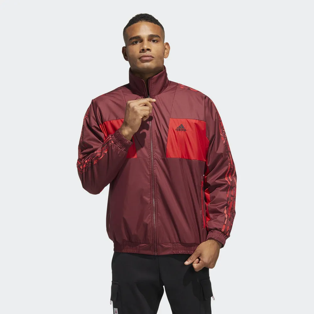 adidas_男性_雙面外套_CNY_米色_紅色_HY7291 歷史價格詳細信息