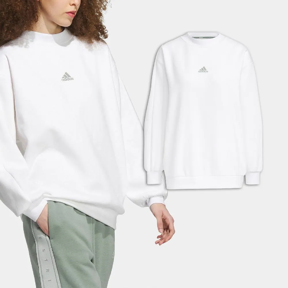 adidas 愛迪達 大學T Sports 男款 米白 奶茶色 白 法國棉 基本款 運動 長袖 衛衣 上衣 IQ1370 歷史價格詳細信息