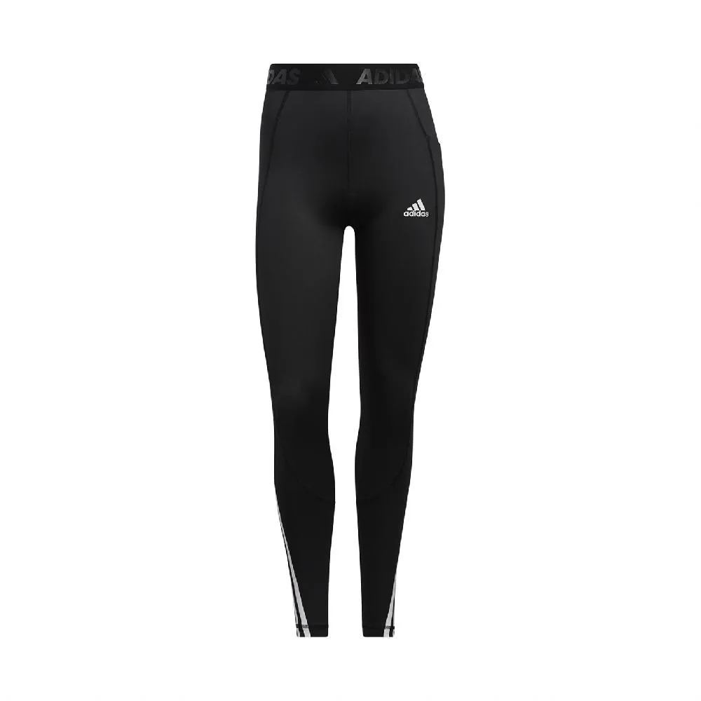 ADIDAS 女 緊身褲 3 STRIPES TIGHT 黑色 -IB7383 歷史價格詳細信息