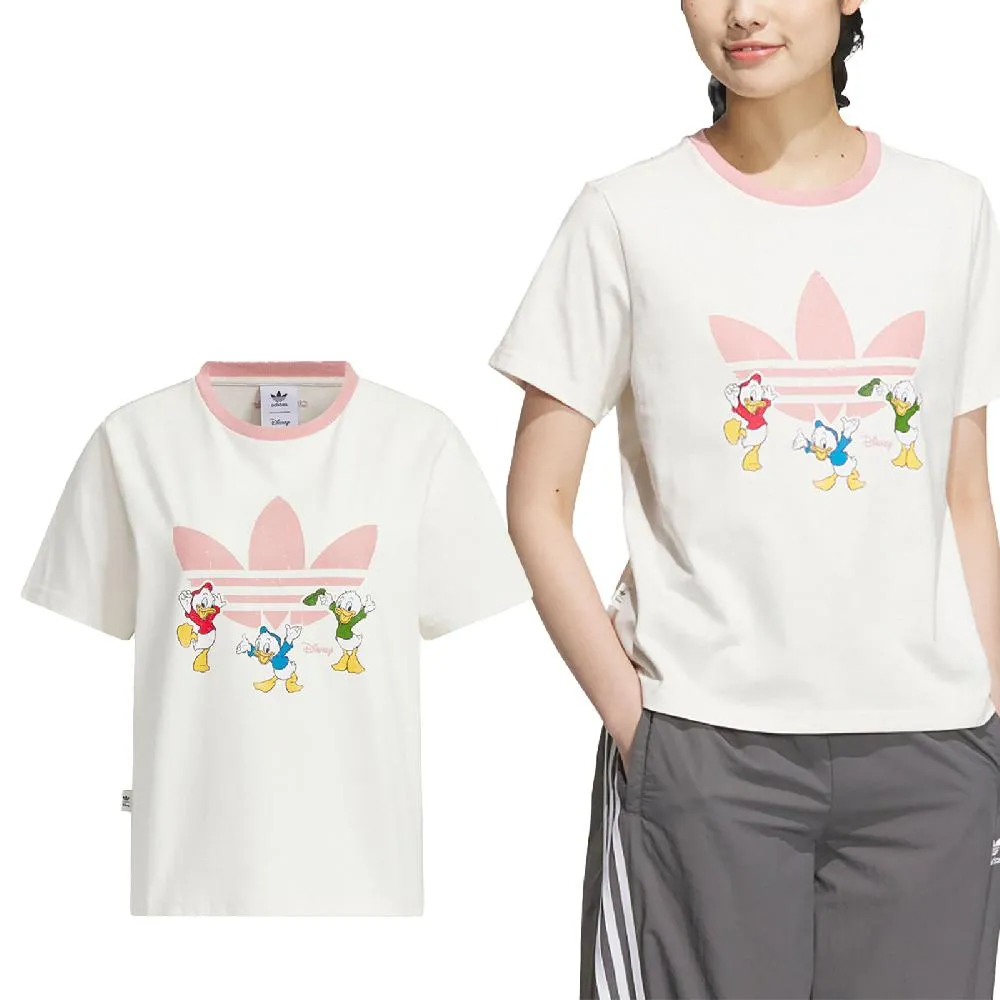 Adidas HDL Shorts W JP1435 女 短褲 運動短褲 休閒短褲 DISNEY 唐老鴨系列 粉紅 歷史價格詳細信息