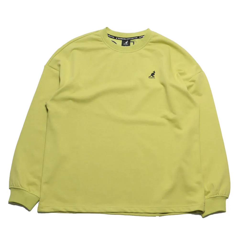 KANGOL 長袖 大學T 淺藍 胸前小LOGO 圓領 女 6252100381 歷史價格詳細信息